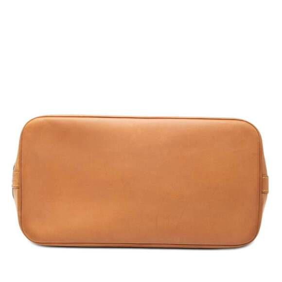 LOUIS VUITTON Brown Monogram Leather Alma PM Bag